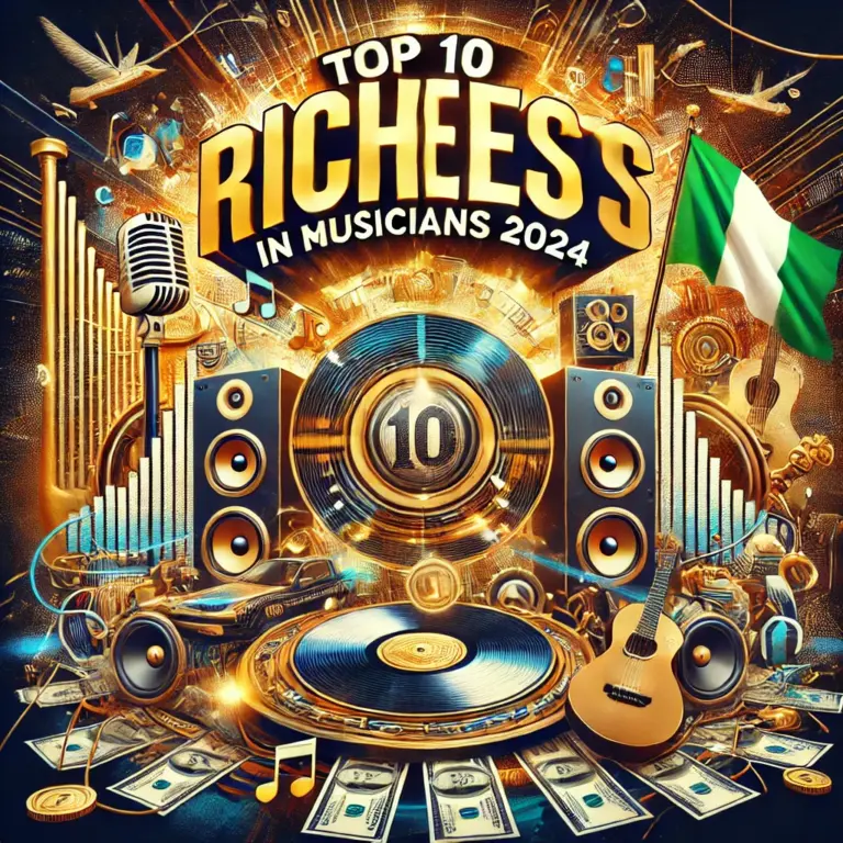Top 10 Richest Musician in Nigeria 2024
