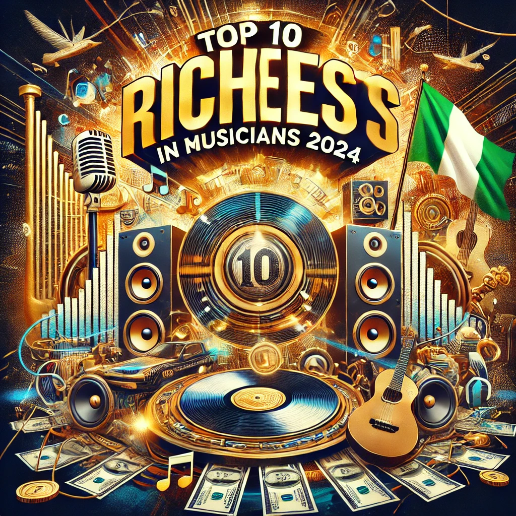 Top 10 Richest Musician in Nigeria 2024